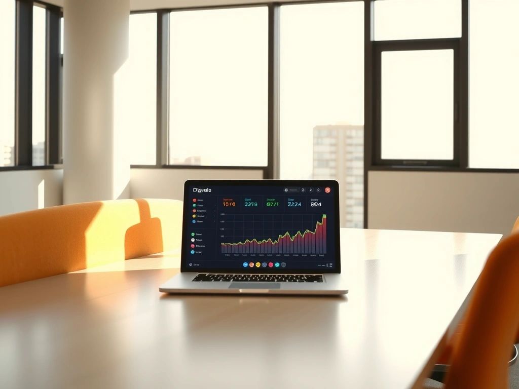 Interfaz de monitoreo empresarial